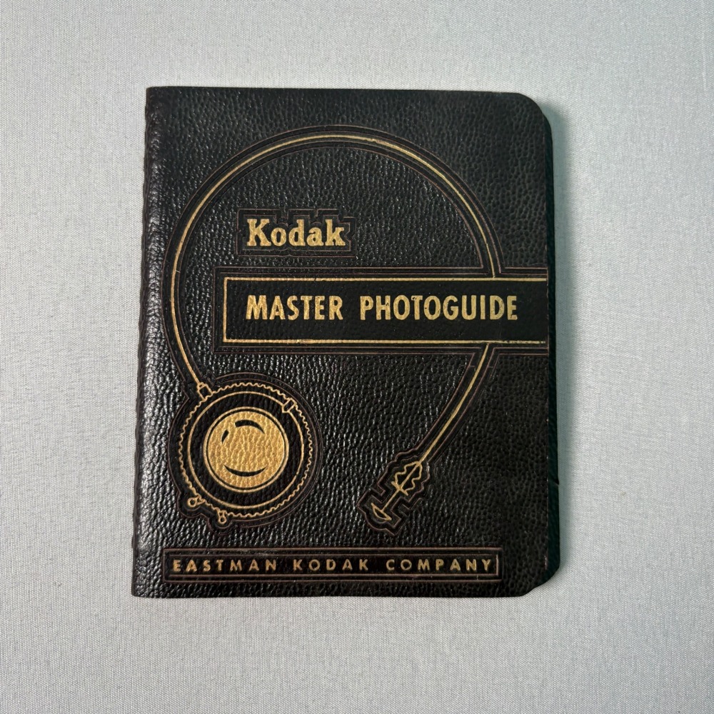 Vintage 1951 Kodak Master Photoguide Manual Eastman Kodak Bound Pocket Book